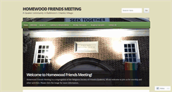 Desktop Screenshot of homewoodfriends.org